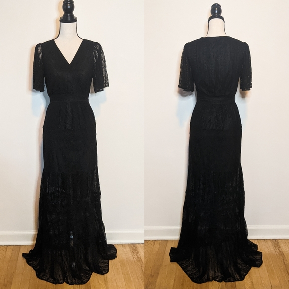 Very J Dresses & Skirts - 💠LAST 1💠Very J Black Lace Maxi Dress